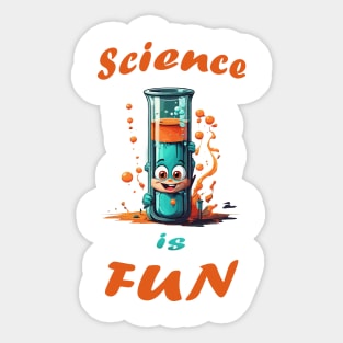 Science is Fun Sticker